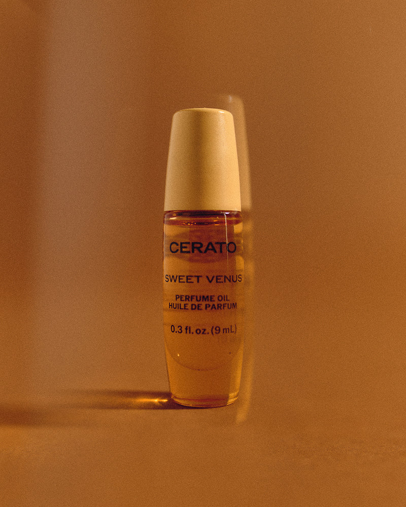 Sweet Venus, a non-toxic fragrance oil with jasmine and orange blossom by Cerato