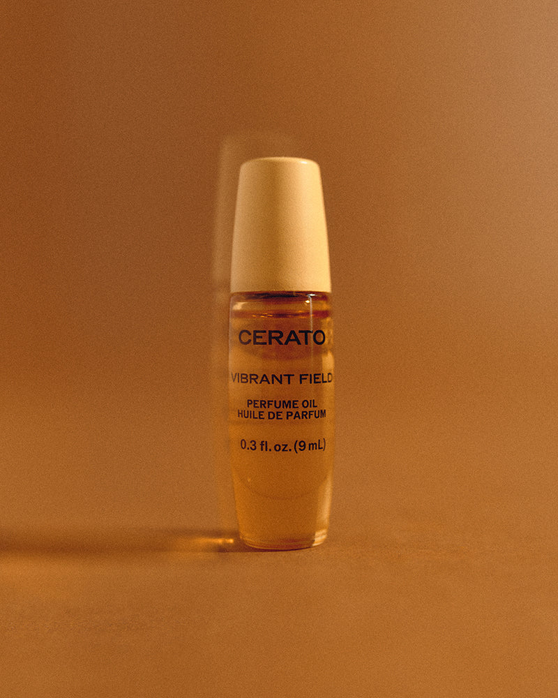 Vibrant Field, a non-toxic fragrance oil with bergamot by Cerato 